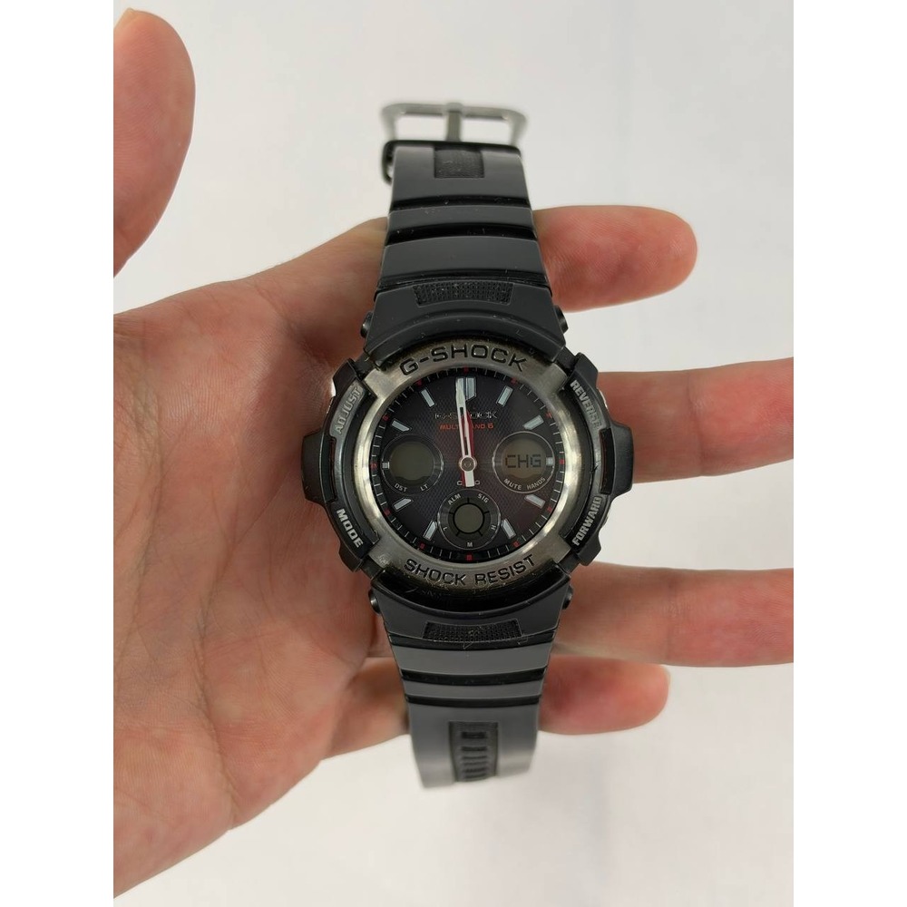 Casio G-Shock AWG-M100-1A Tough Solar Multi Band 6 Atomic Analog Digital Watch